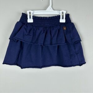 Tea collection tiered cotton skirt size 3